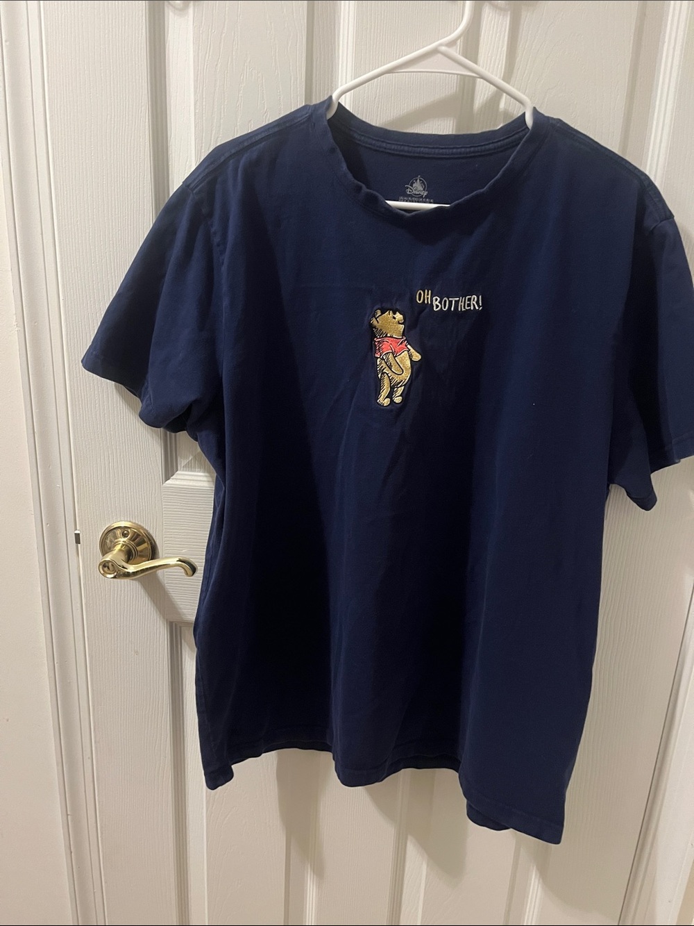 Disney Navy Kids Winnie the Pooh Tee with Red Accent